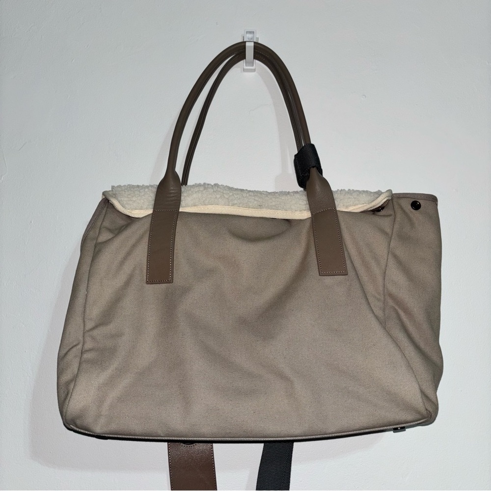 Maxbone City Carrier Bag Sherpa Lined Dog Tote - Picture 2 of 12